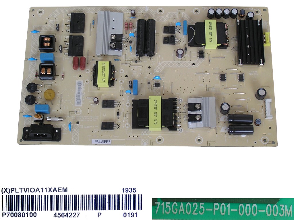 LCD modul zdroj Philips PLTVIOA11XAEM / SMPS power supply board 715GA025-P01-000-003M