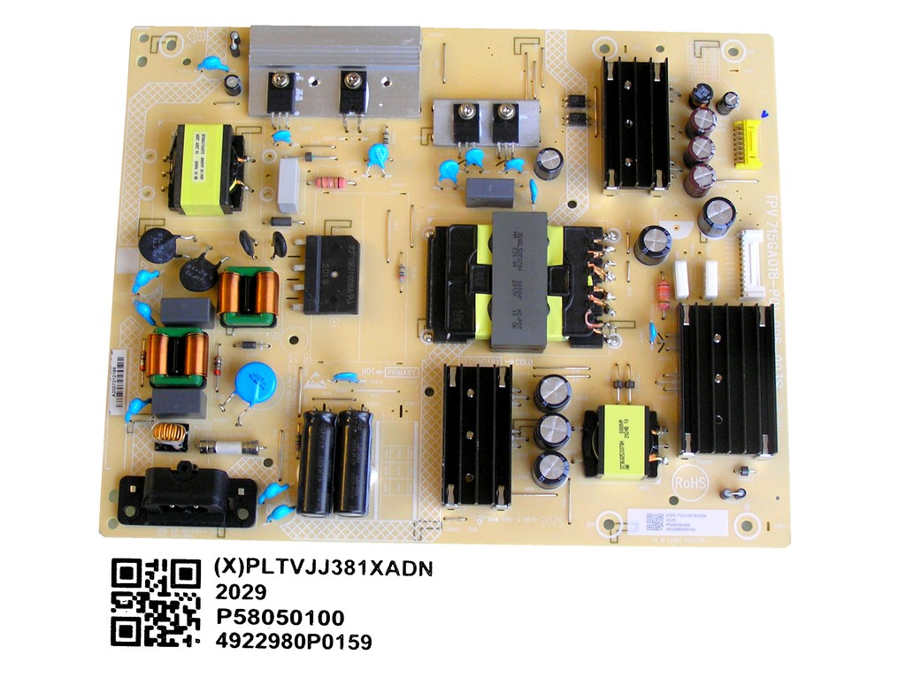 LCD modul zdroj Philips PLTVJJ381XADN / SMPS power supply board 715GA018-P01-006-003S