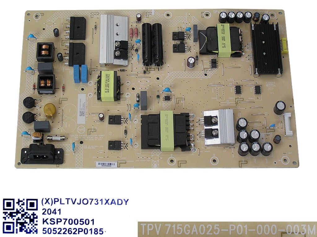 LCD modul zdroj Philips PLTVJO731XADY / SMPS power supply board 715GA025-P01-000-003M
