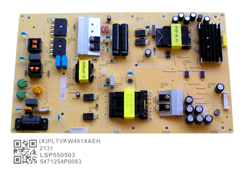 LCD modul zdroj Philips PLTVKW481XAEH / SMPS power supply board 715GA025-P01-007-003M