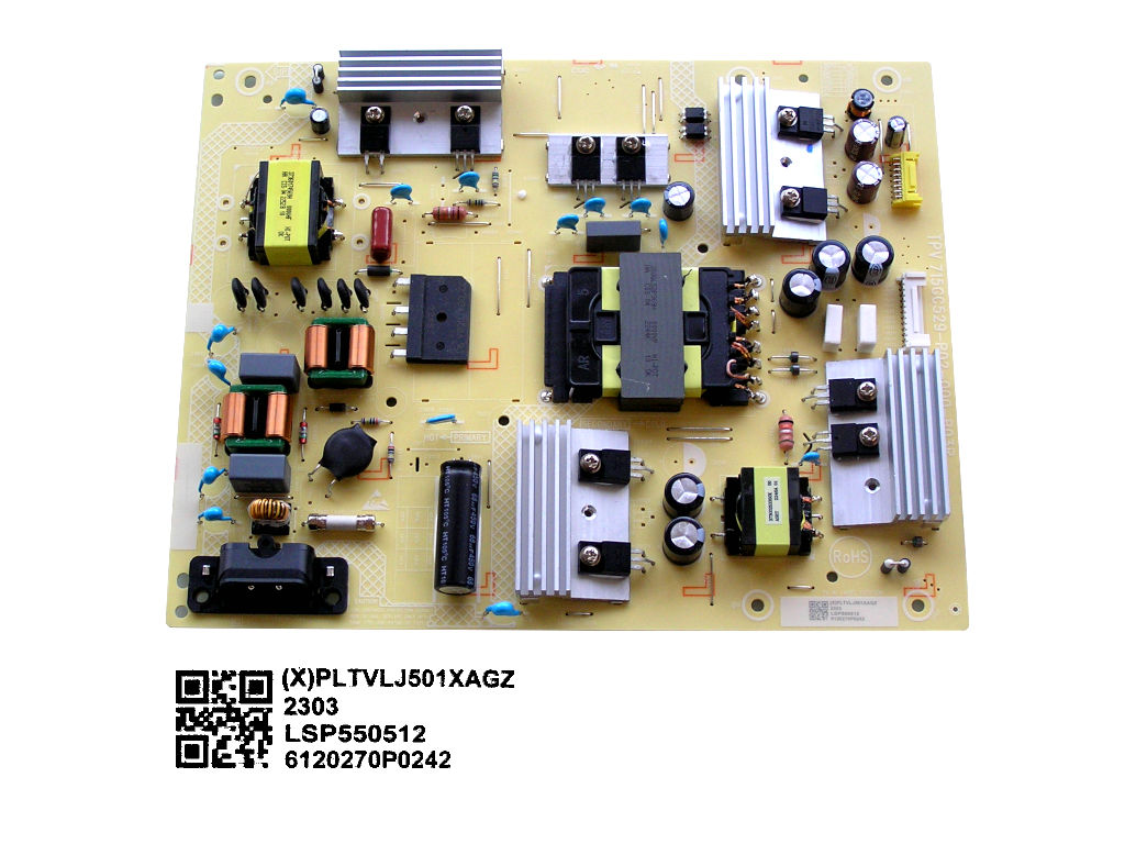 LCD modul zdroj Philips PLTVLJ501XAGZ / SMPS power supply board 715GC529 - P02 - 000 - B03R