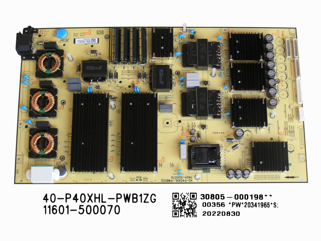 LCD modul zdroj TCL 30805-000198 / SMPS power supply board 40-P40XHL-PWB1ZG