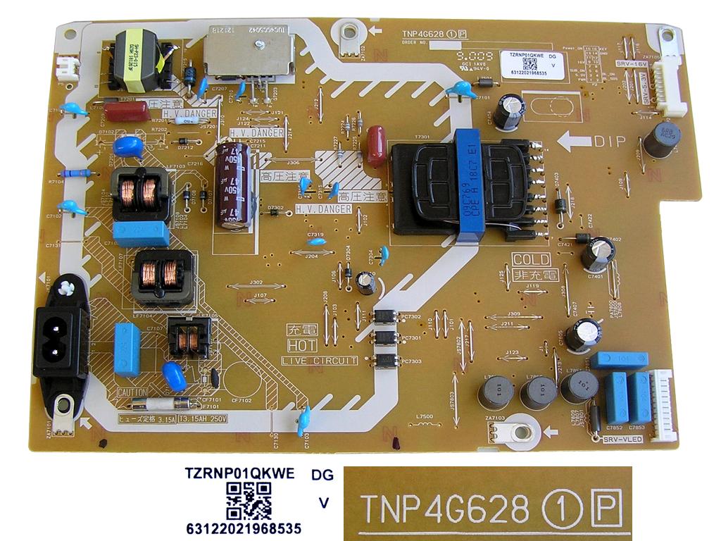 LCD modul zdroj TNP4G628 / Power Supply unit TZRNP01QKWE KTSAME s.r.o.