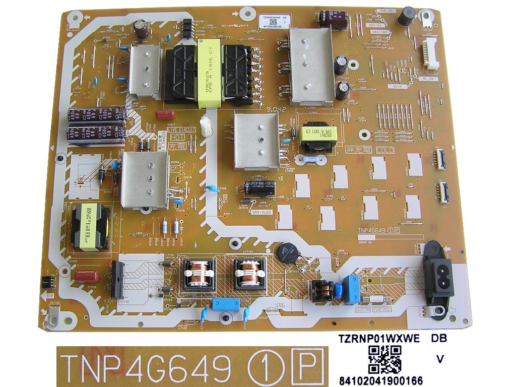 LCD modul zdroj TNP4G649 / Power Supply Board TZRNP01WXWE