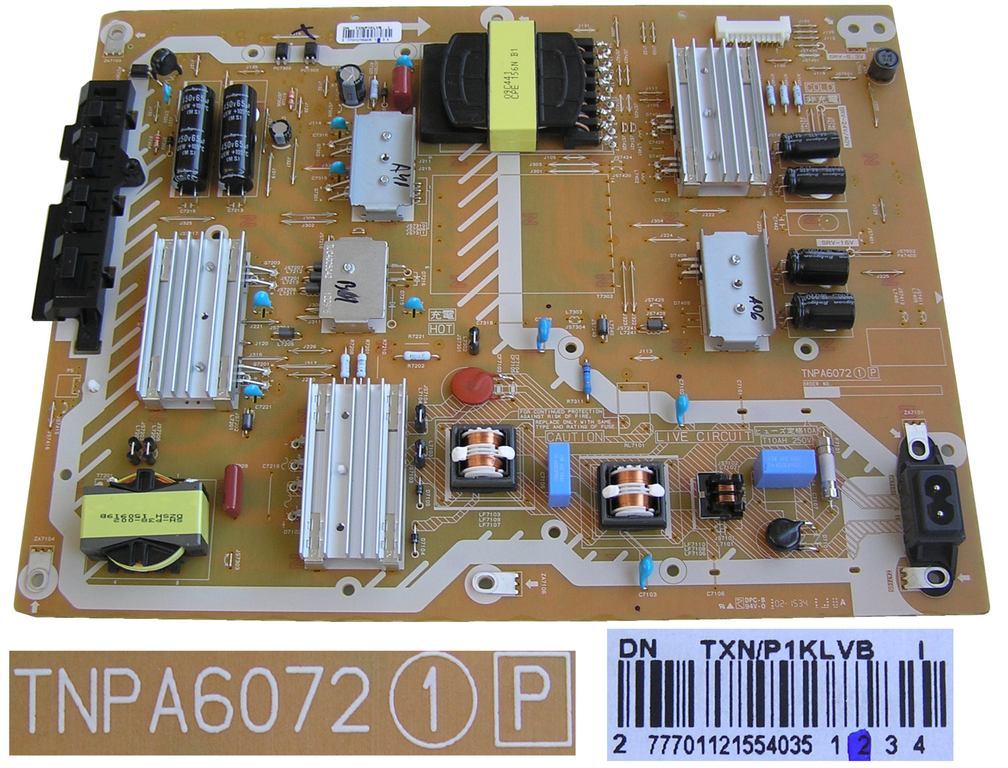 LCD modul zdroj TNPA6072 / P BOARD ASSY (SMPS) TNPA6072   TXN/P1KLVB
