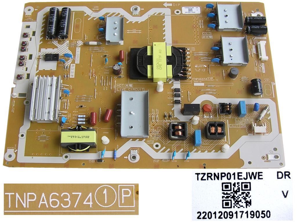 LCD modul zdroj TNPA6374 / SMPS board unit TZRNP01EJWE