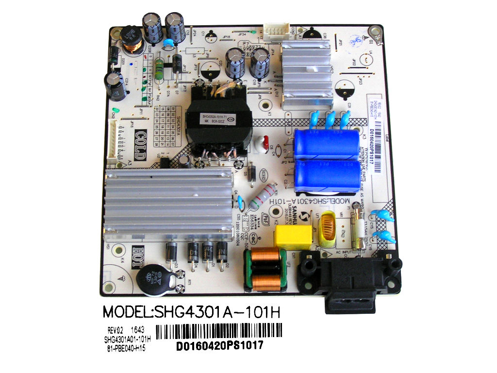 LCD modul zdroj Thomson 81-PBE040-H15  / SMPS power supply board SHG4301A-101H