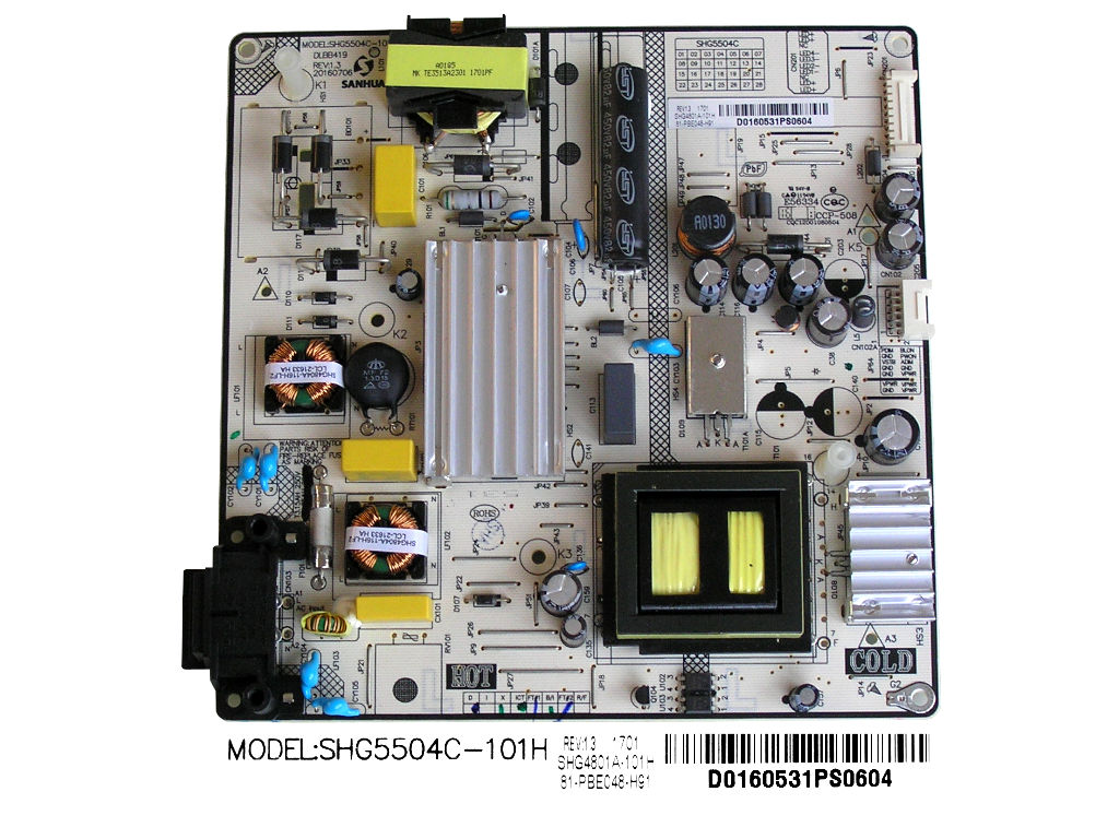 LCD modul zdroj Thomson SHG5504C  / SMPS power supply board SHG4801A-101H / 81-PBE048-H91