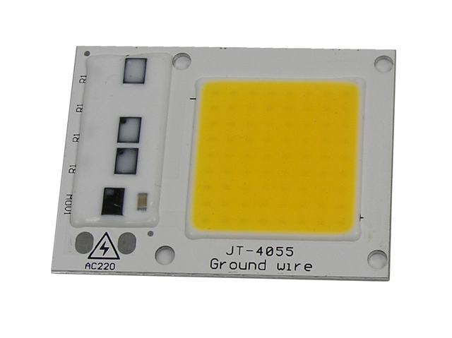 LED ČIP30W-230V / LED dioda COB 30W 230V / LEDCOB30W/230V / LED CHIP 30W230V teplá bílá
