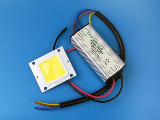 LED Driver + LED čip COB 20W - sada
