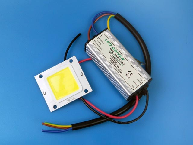 LED Driver + LED čip COB 20W - sada 