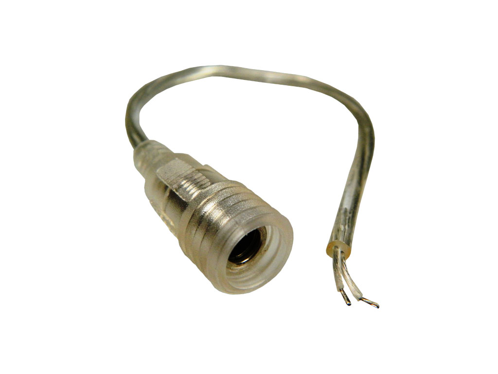 LED pásek konektor napájecí - voděodolný (samice)