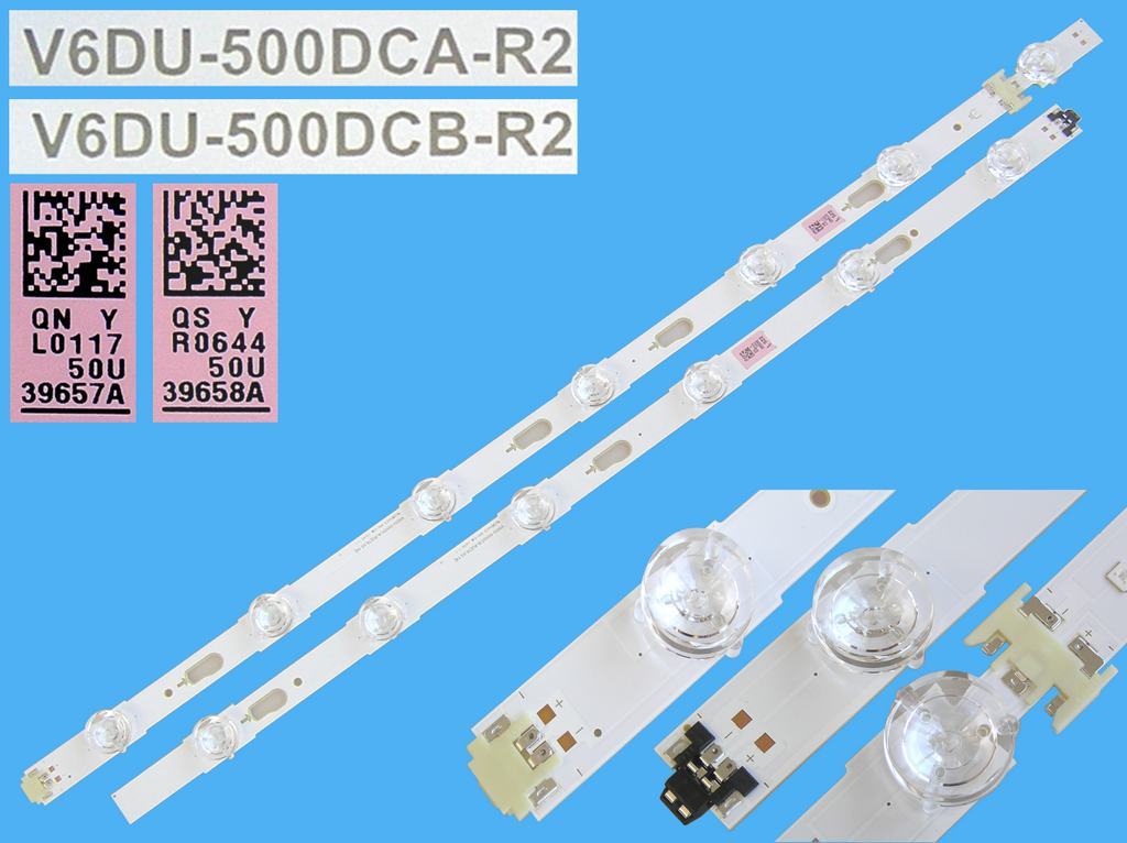 LED podsvit 1008mm sada Samsung BN96-39657A + BN96-39658A / LED Backlight 1008mm - 13 D-LED V6DU-500DCA-R2 + V6DU-DCB-R2, LM41-00253A + LM41-00254A
