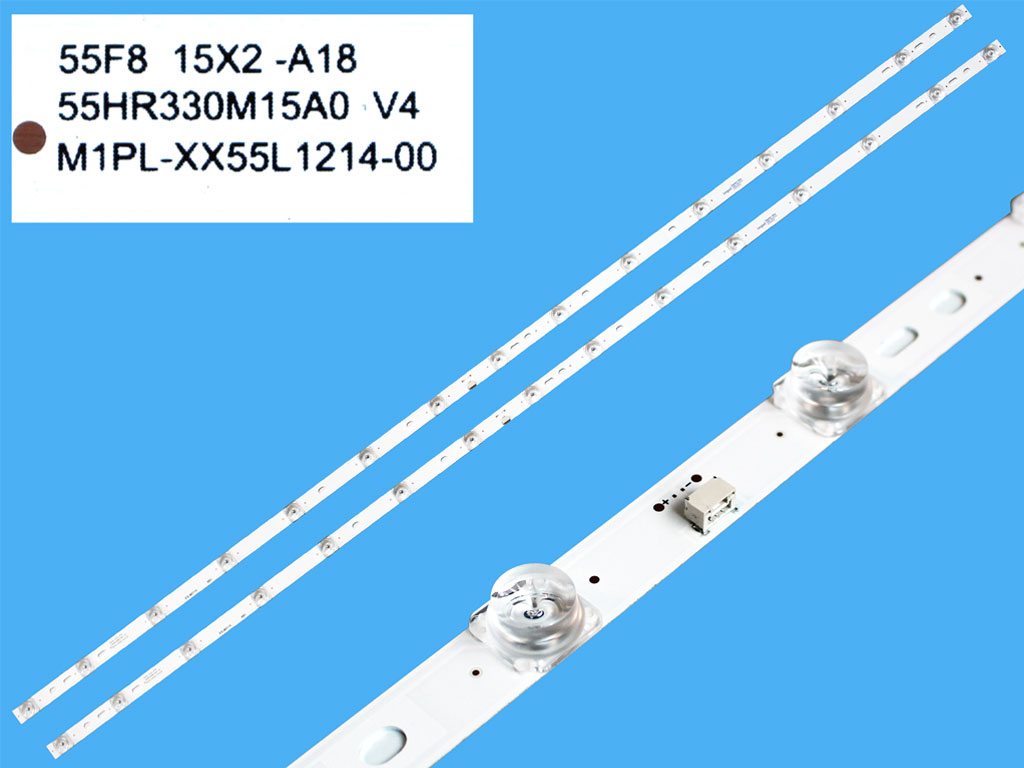 LED podsvit 1040mmn sada Thomson / TCL celkem 2 pásky / DLED BACKLIGHT GIC55LB170 3030F2.1D V0.6 20200615 LB5515-ZM02J / MA4CLB5515ZM02JKT2 / 4C-LB5515-ZM02J 