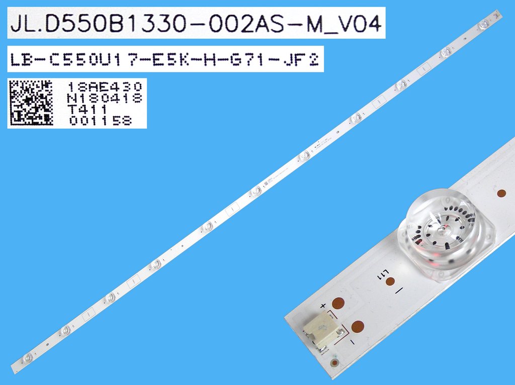 LED podsvit 1085mm, 11LED / LED Backlight 1085mm - 11 D-LED  JL.D550B1330-002AS-M_V04 / LB-C550U17-E5K-H-G71-JF2
