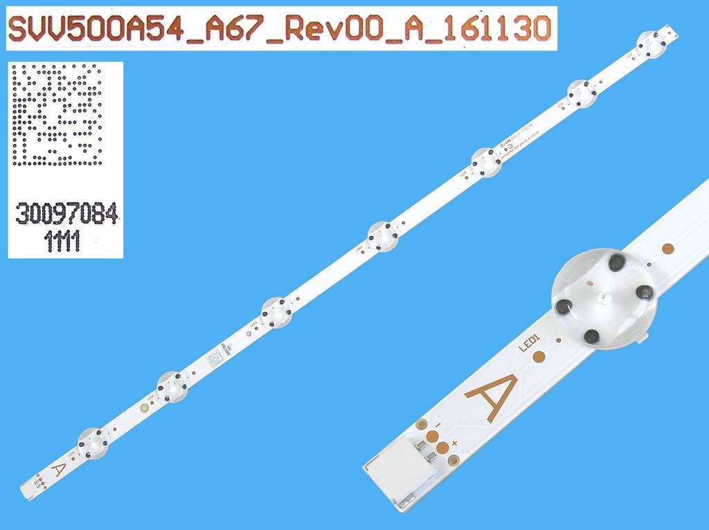 LED podsvit 454mm, 7LED / LED Backlight 454mm - 7DLED, 30097084, SVV510A54_A67_Rev00_A_161130 A-Type