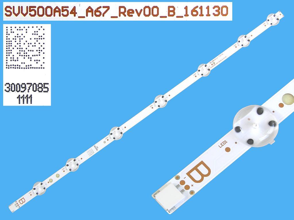 LED podsvit 454mm, 7LED / LED Backlight 454mm - 7DLED, 30097085, SVV510A54_A67_Rev00_B_161130 B-Type