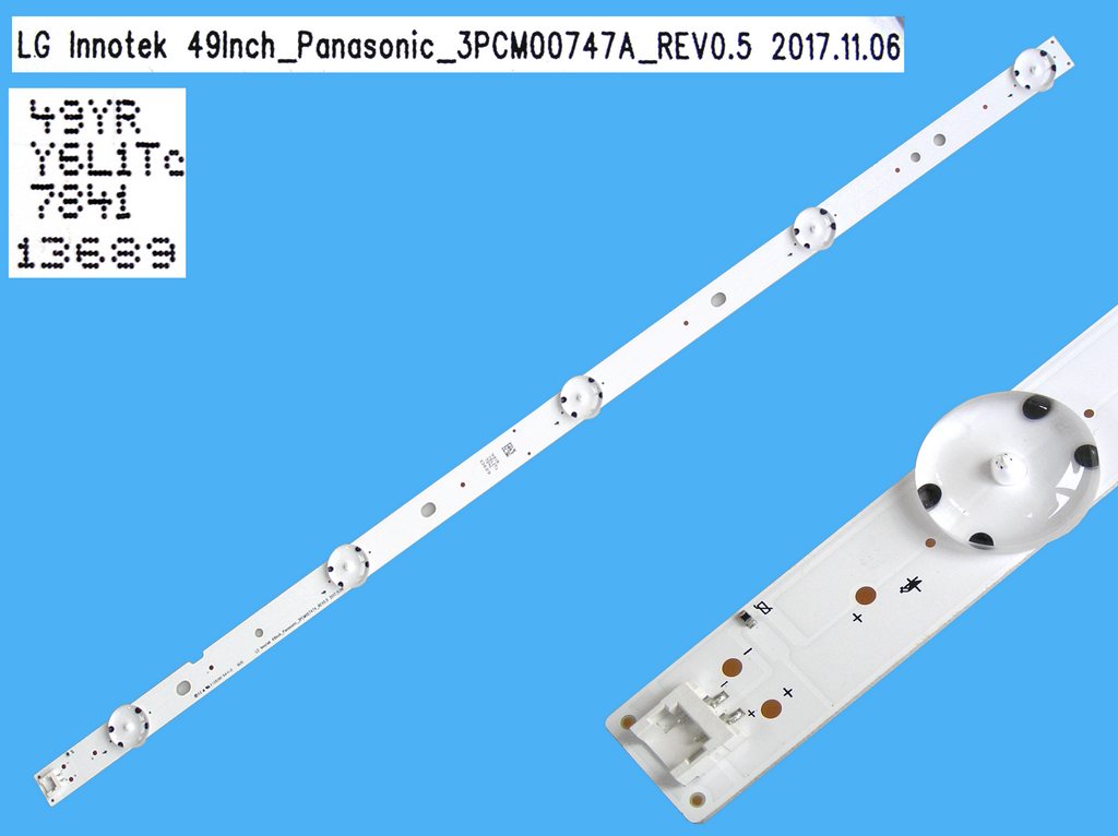 LED podsvit 510mm, 5LED / LED Backlight 510mm - 5 D-LED, Panasonic 3PCM00747A
