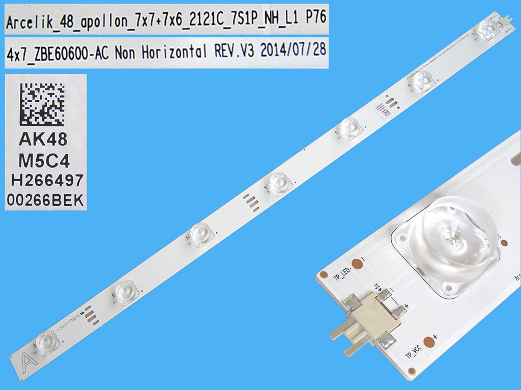 LED podsvit 510mm, 7LED / DLED Backlight 510mm - 7 D-LED, Grundig 759551877900, ZBE60600-AC