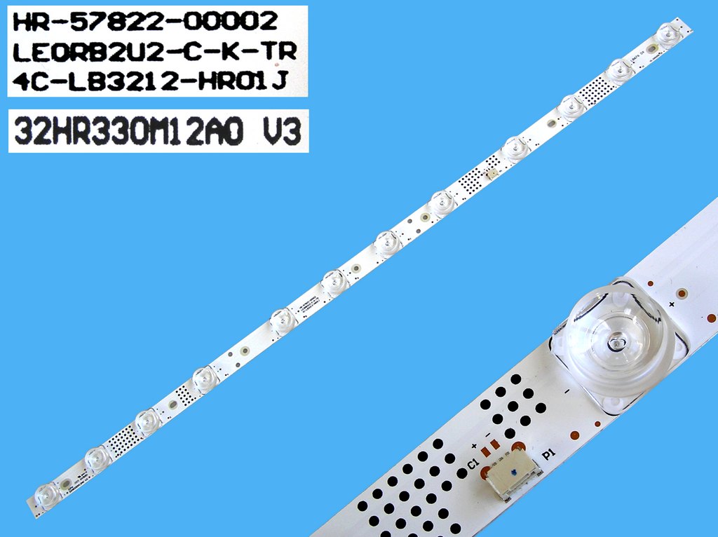 LED podsvit 590mm, 12LED / LED Backlight 590mm - 12 D-LED, 32HR330M12A0 V3 / 4C-LB3212-HR01J / HR-57822-00002