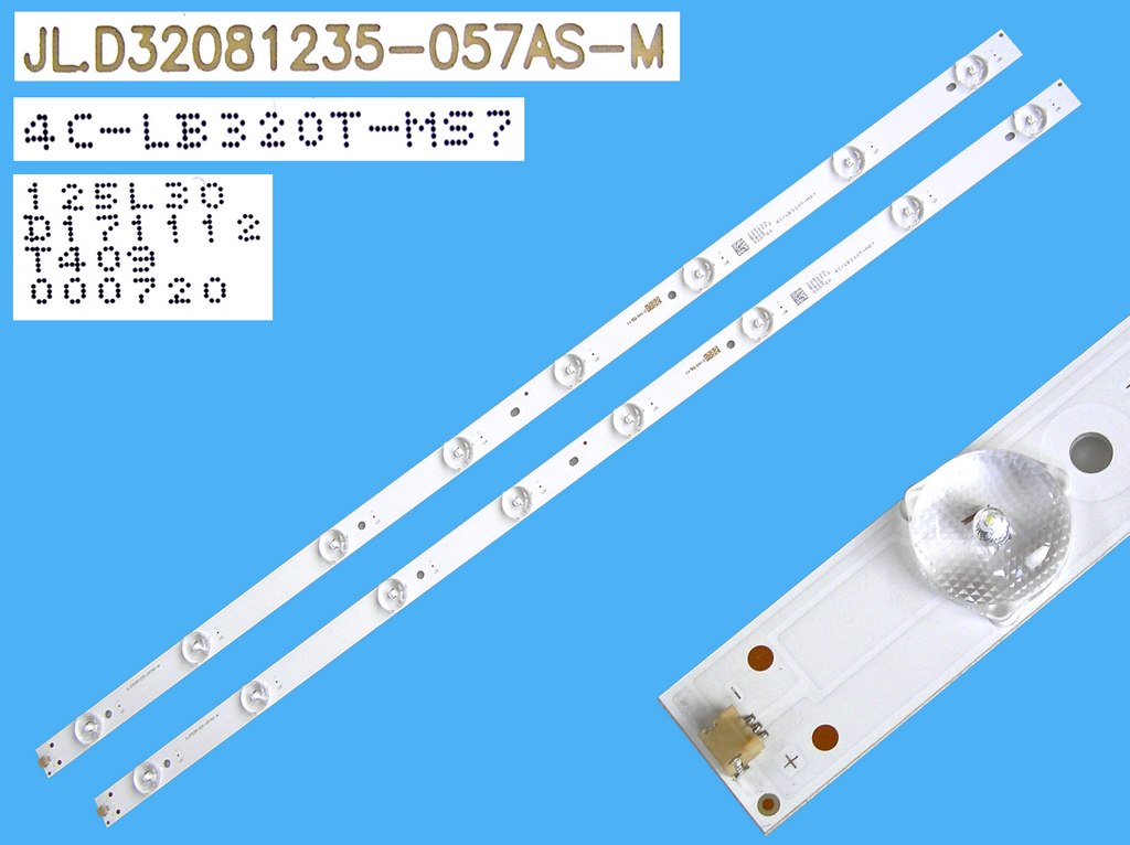LED podsvit 610mm sada Thomson 4C-LB320T-MS7 celkem 2 pásky / DLED TOTAL ARRAY JL.D32081235-057AS-M / MA4CLB4805YHE2KT2