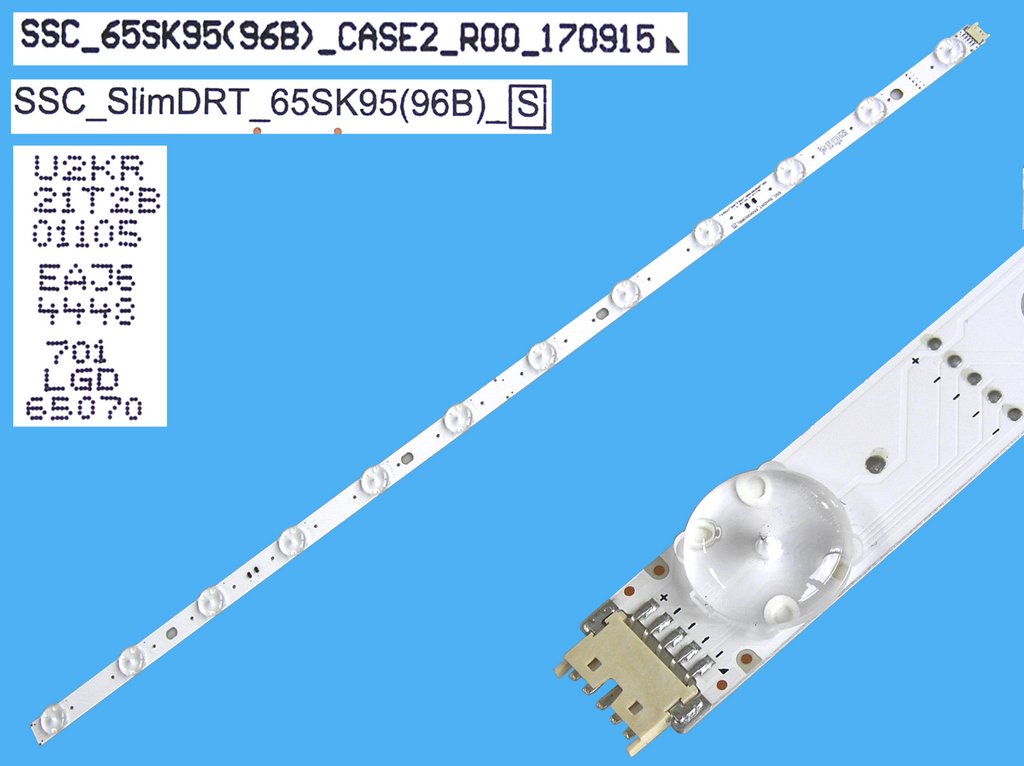 LED podsvit 660mm, 12LED / DLED Backlight 660mm - 12 D-LED, SSC_SlimDRT_65SK95(96B)_CASE2_R00_170915 / LGD65070 / EAJ64448701