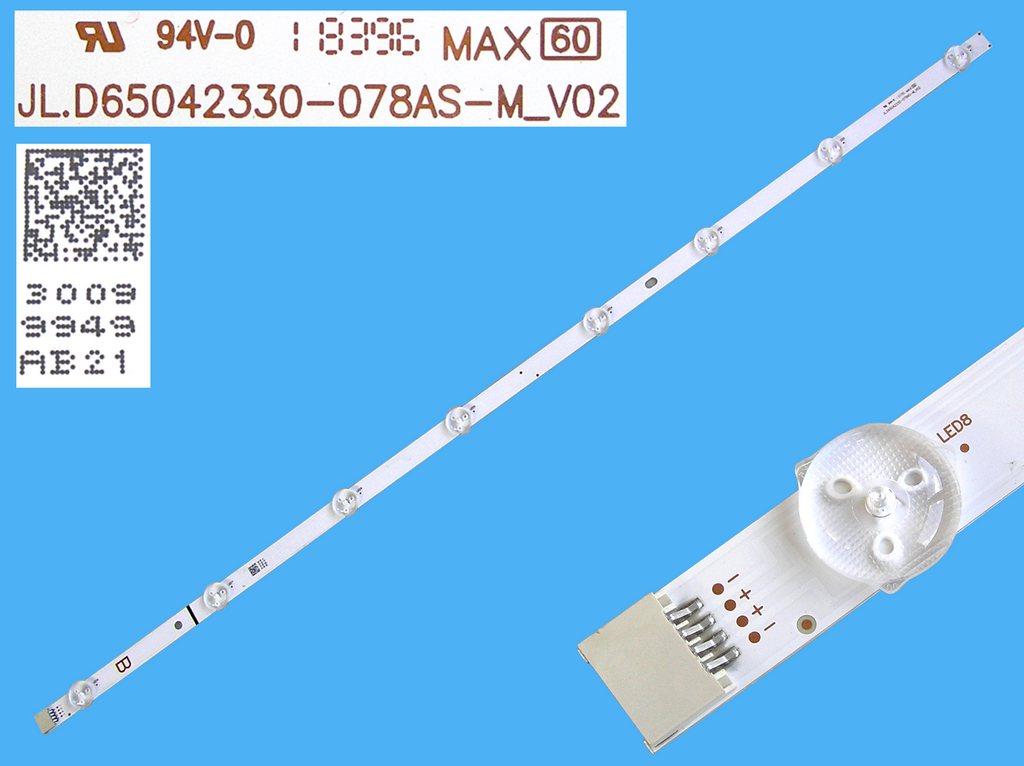 LED podsvit 707mm, 8LED / LED Backlight 707mm - 8DLED, 30099949, JL.D65042330-078AS-M_V02 B-Type