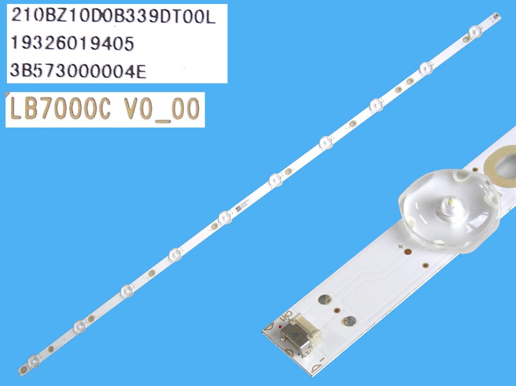 LED podsvit 770mm, 10LED / LED Backlight 770mm - 10 D-LED LB7000C V0_00 / 210BZ10D0B339DT00L