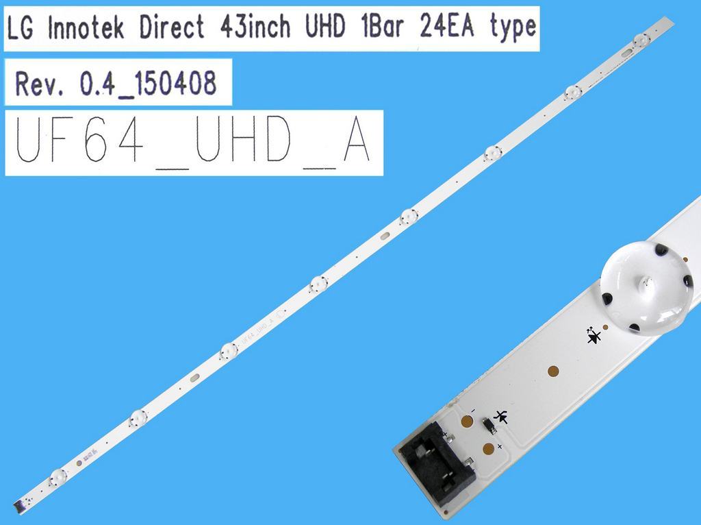 LED podsvit 850mm, 8LED / DLED Backlight 850mm - 8 D-LED, UF64UHD-A, UF64_UHD_A, EAV63192501