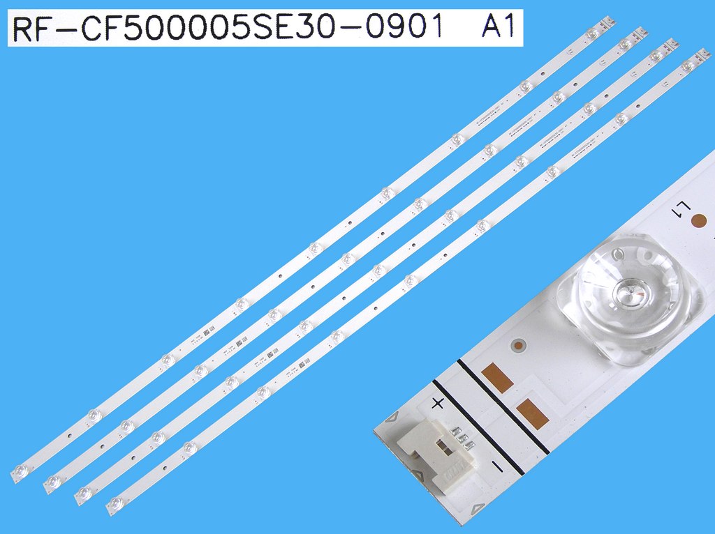 LED podsvit 970mm sada Vestel celkem 4 kusy / LED Backlight assy 23737533 / RF-CF500005SE30-0901 A1/ 30106522