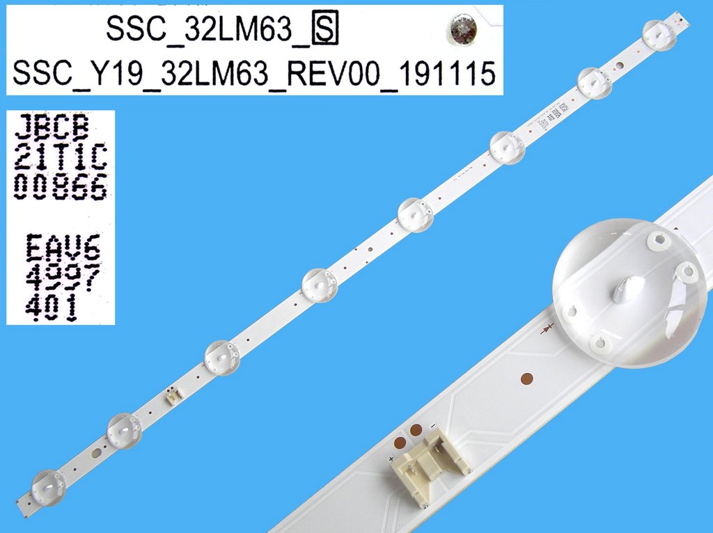 LED podsvit AGF79058902AL 600mm, 8LED / LED Backlight 600mm - 8DLED, Trident SSC_32LJ61_HD / SSC_32LM63 / 32LM55