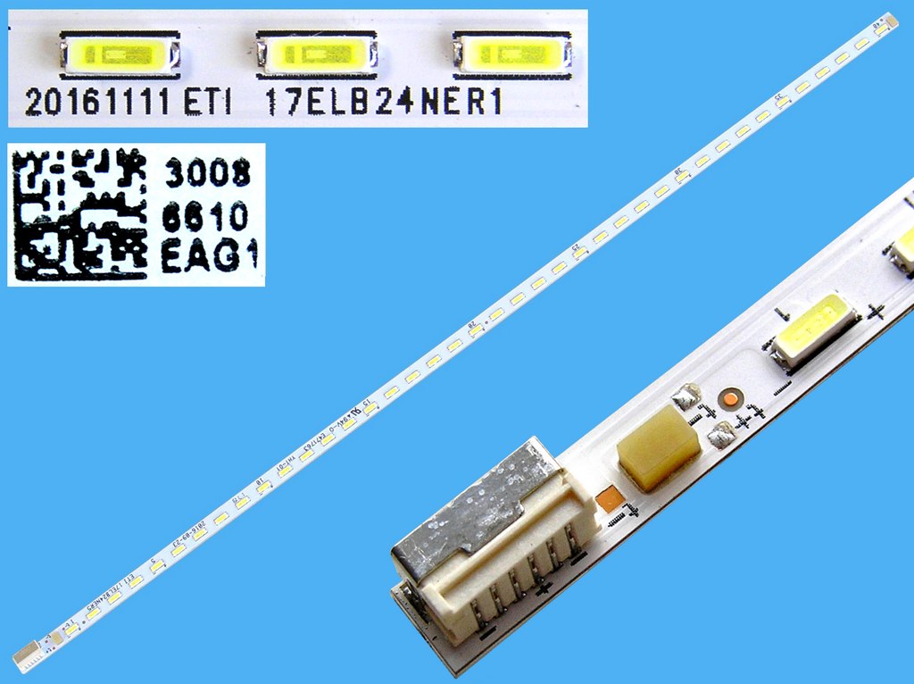LED podsvit EDGE 310mm / LED Backlight edge 310mm - 40 LED 30086610 / ETI 17ELB24NER1 / Vestel 23689328