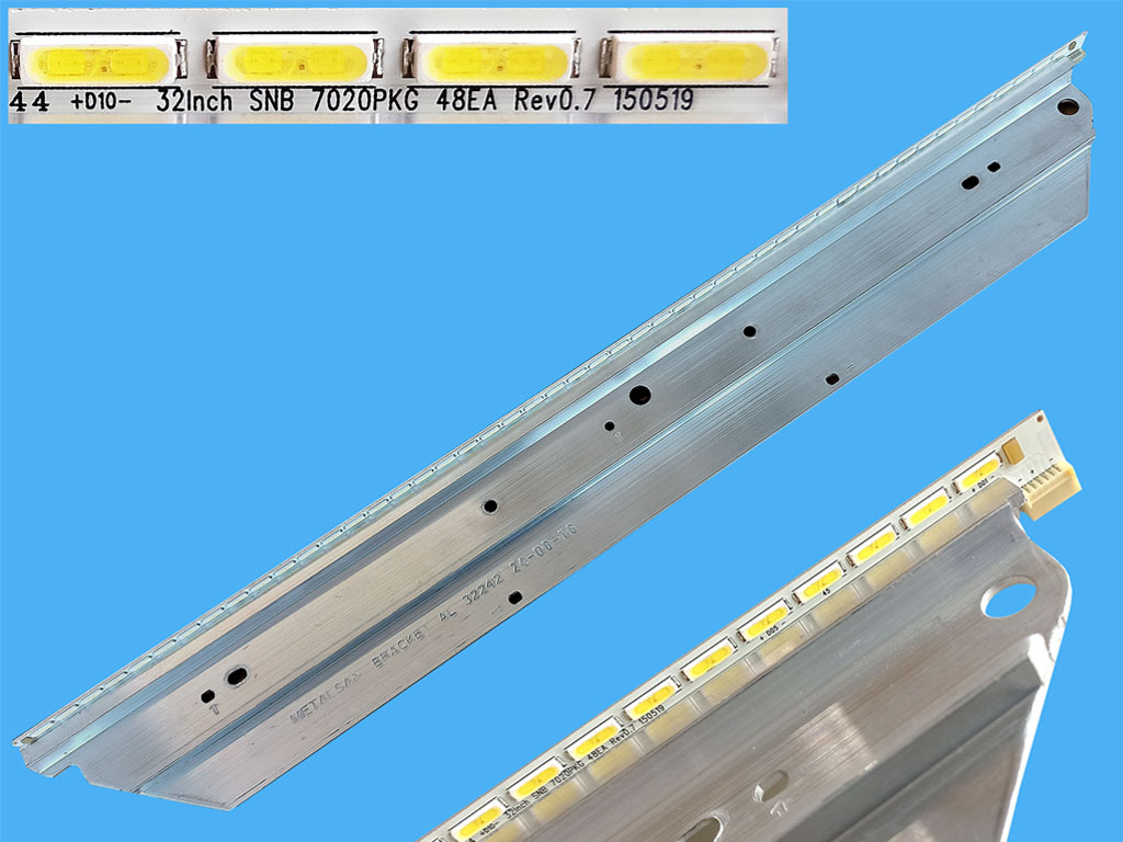 LED podsvit EDGE 405mm / LED Backlight edge 48 LED 23339403 / 1544 32INCH SNB 7020PKG 48EA REV0.7