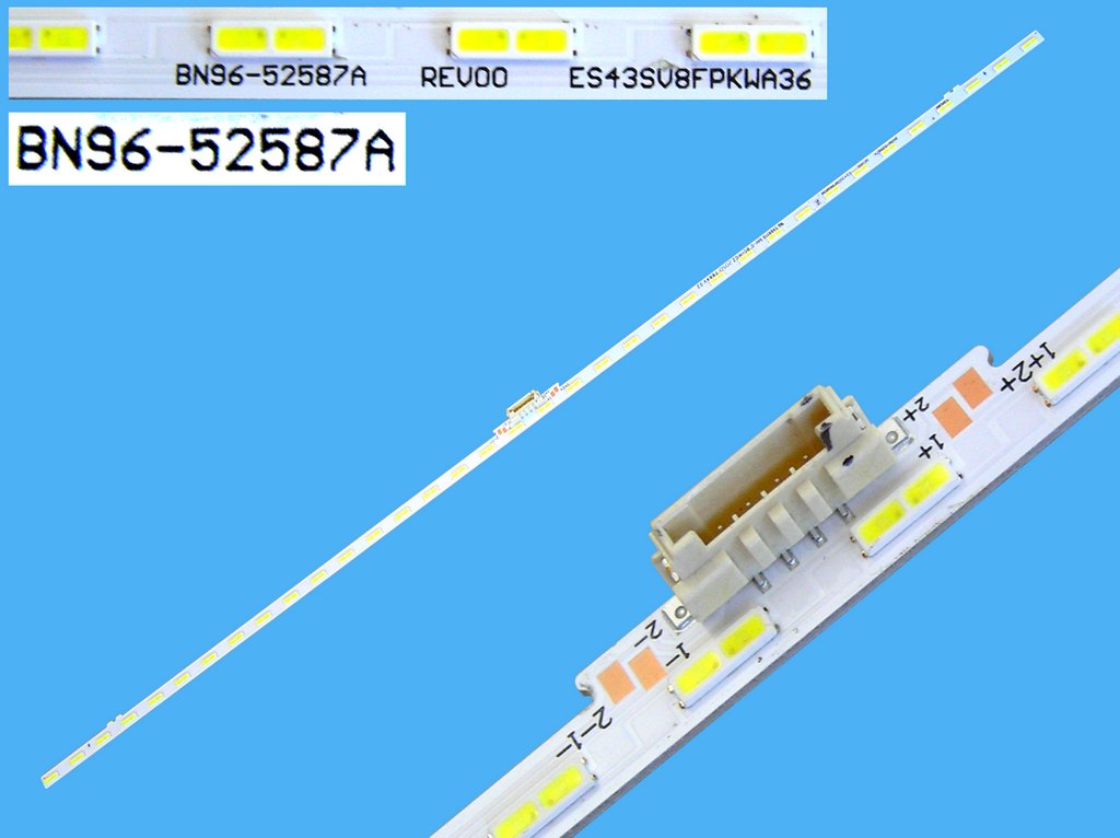 LED podsvit EDGE 466mm Samsung 43AU8K / LED Backlight edge 466mm - 36 LED BN96-52587A / BN96-54553A / LM41-01088A
