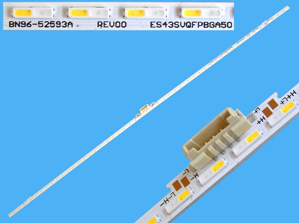 LED podsvit EDGE 467mm / LED Backlight edge 467mm - 50 LED  BN96-52593A / 43Q60AA / ES43VQFPBGA501