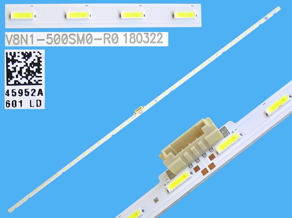 LED podsvit EDGE 540mm / LED Backlight edge 540mm - 38 LED  BN96-45952A - LED7020 /  V8N1-500SM0-R0 180322