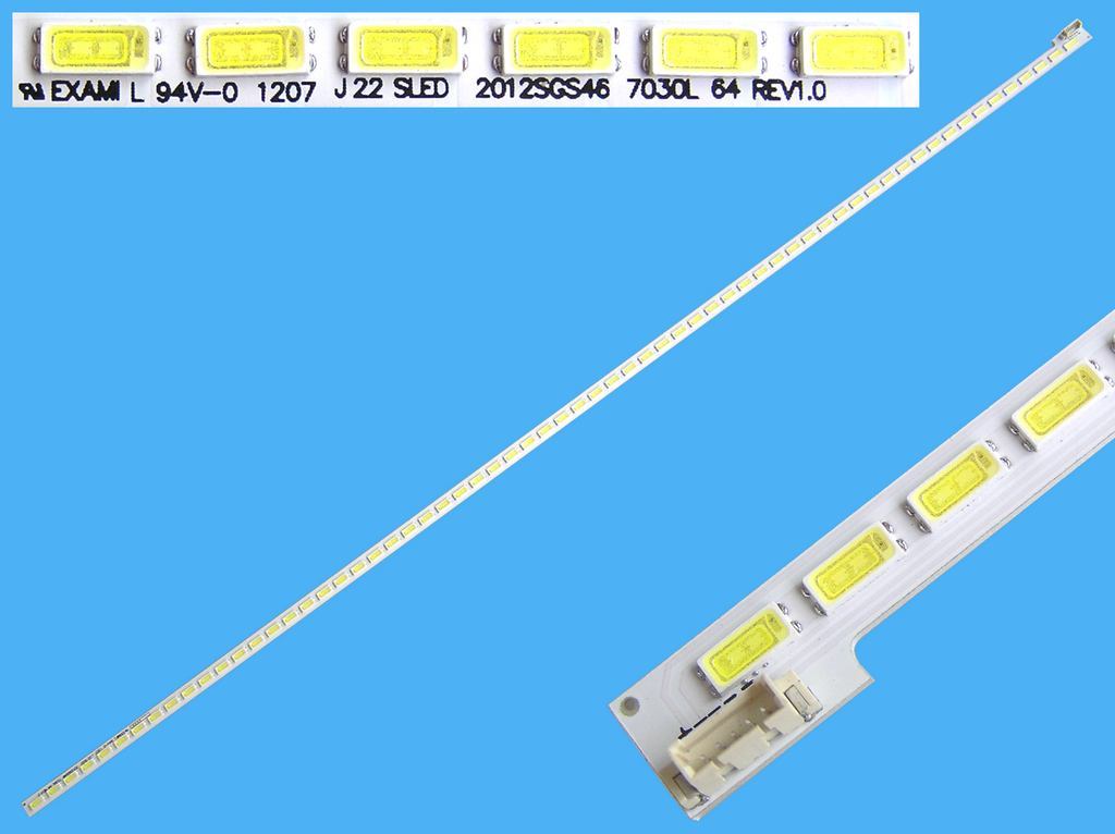 LED podsvit EDGE 570mm Philips / LED Backlight edge 570mm - 64 LED 1207J22SLED 2012SGS46 7030L64REV1.0