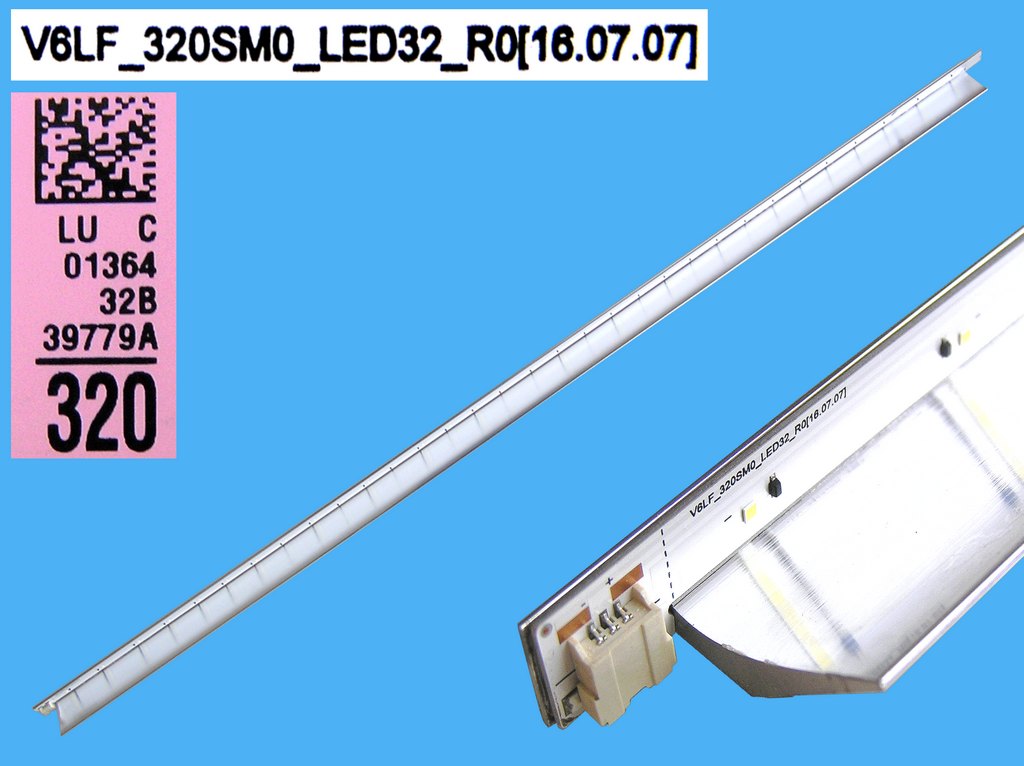 LED podsvit EDGE 660mm / LED Backlight edge 550mm - 32 LED BN96-39779A / V6LF_320SM0_LED32_R0 náhradní výrobce