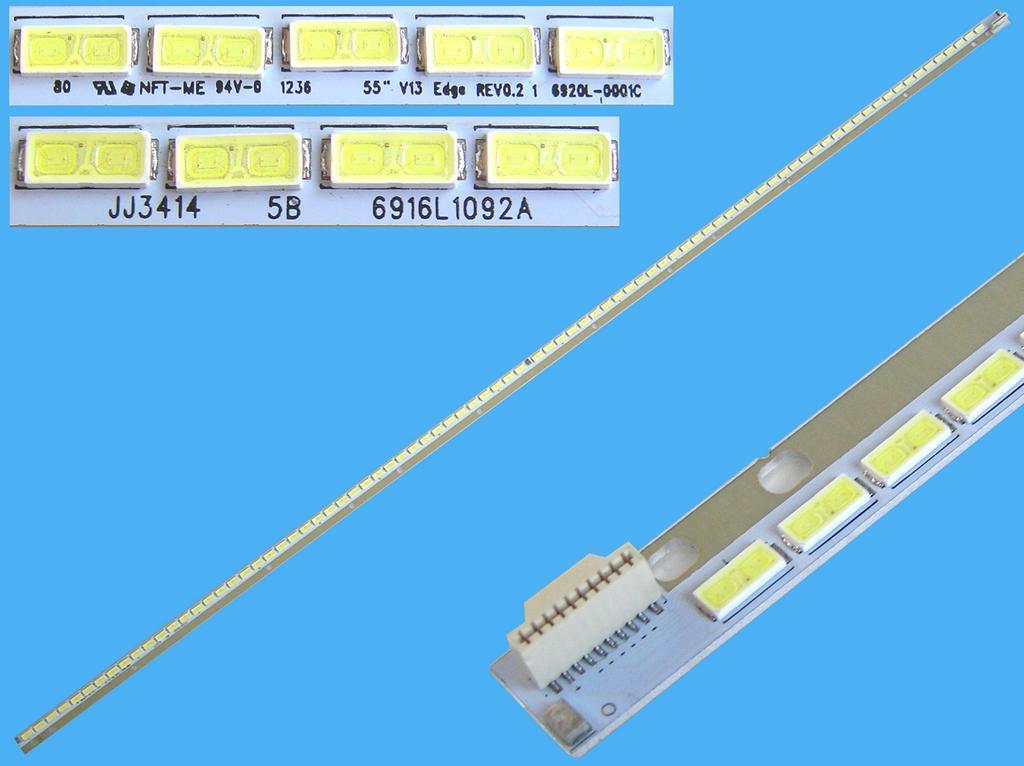 LED podsvit EDGE 695mm / LED Backlight edge 695mm - 84 LED 6916L-1092A, 6920L-0001C / ELED-002/84/7030-V02