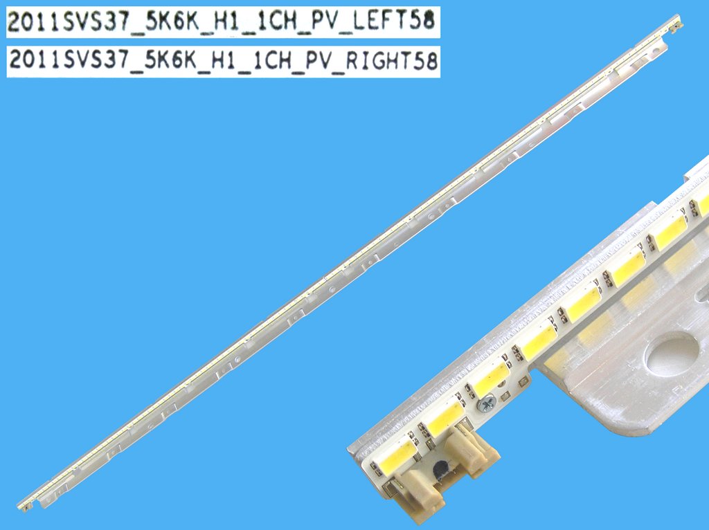 LED podsvit EDGE 820mm  / LED Backlight edge 820mm - 2011SVS37 5K6 H1 1CH PV LEFT + 2011SVS37 5K6 H1 1CH PV RIGHT