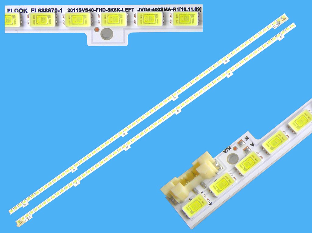 LED podsvit EDGE sada Samsung 2 x 440mm / LED Backlight edge 440mm - 62 LED BN96-16606A / BN96-16605A, L + R