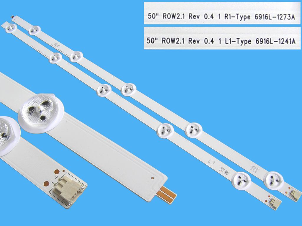 LED podsvit sada LG 6916L-1241A + 6916L-1273A L1+R1 / LED Backlight 995mm - 10DLED