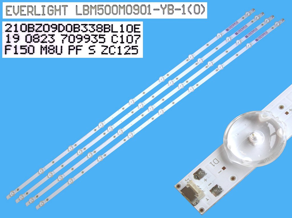 LED podsvit sada Philips 50" celkem 4 pásky 970mm / LED Backlight Assy 705TLB50B338BL10EA / LBM500M0901-YB-1