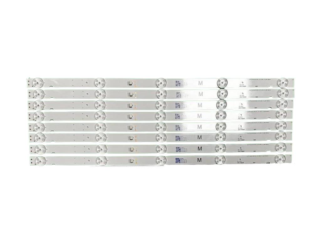 LED podsvit sada Sony náhrada celkem 8 pásků 439mm / D-LED BAR. 50" LM41-00541A L3_PTT_M_E0_FAP_S5_1_R1.0_RAV_1.0