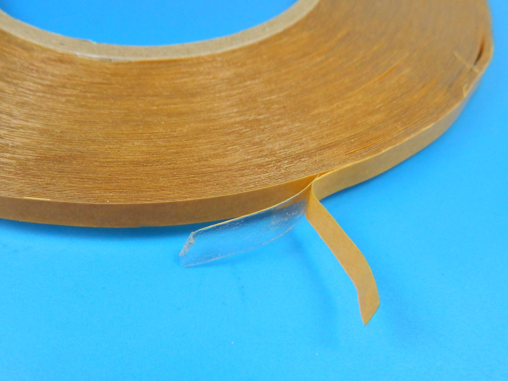 Lepící páska silikonová teplovodivá samolepící oboustranná, šíře 6mm, síla 0,1mm, návin 50m 