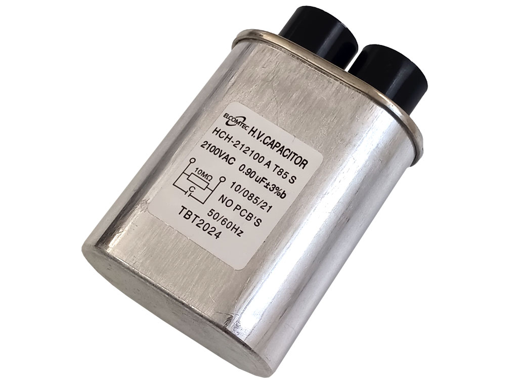 MW Kondenzátor do mikrovlnné trouby - vysokonapěťový kondenzátor 0.9uF / 2100V