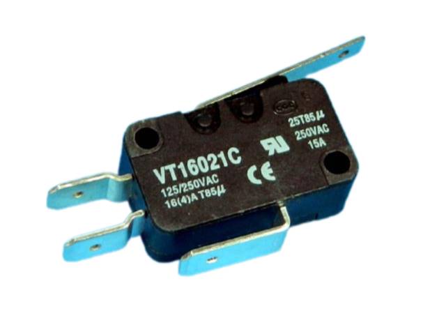 MW MS300 Mikrospínač do mikrovlnné trouby s páčkou VT16021C   