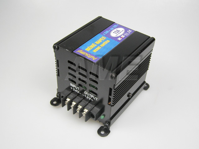 Měnič napětí z 24V / 12V  15A