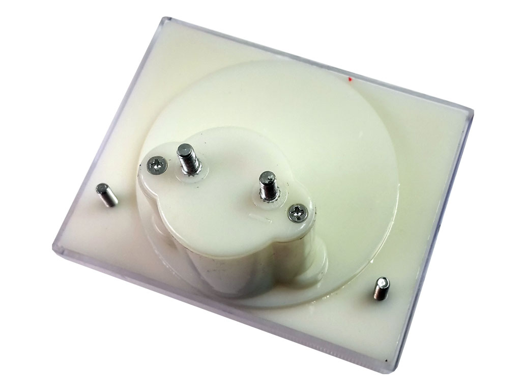 Měřidlo analogové panelové 100uA DC 80 x 65mm