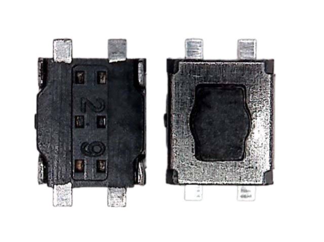 Mikrotlačítko SMD 3 x 3,5 mm - 2 mm výška, auto klíč, dálkové ovládání aut Peugeot, Citroen